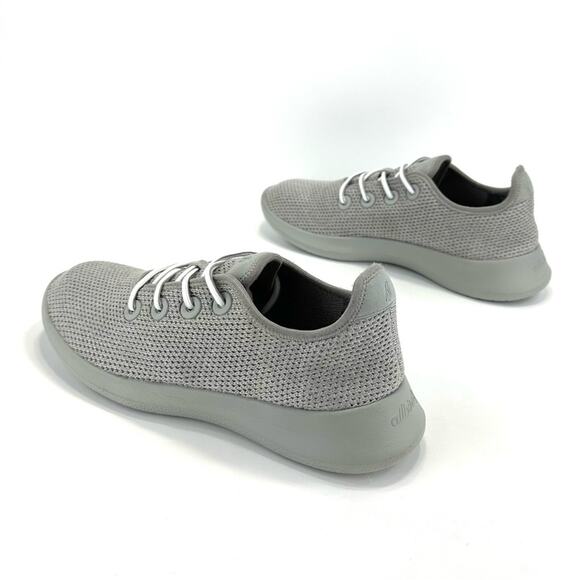 Allbirds TD Tree Dashers Men Running Shoes/Sneakers Size 9 Gray Mesh Sustainable - Picture 3 of 15